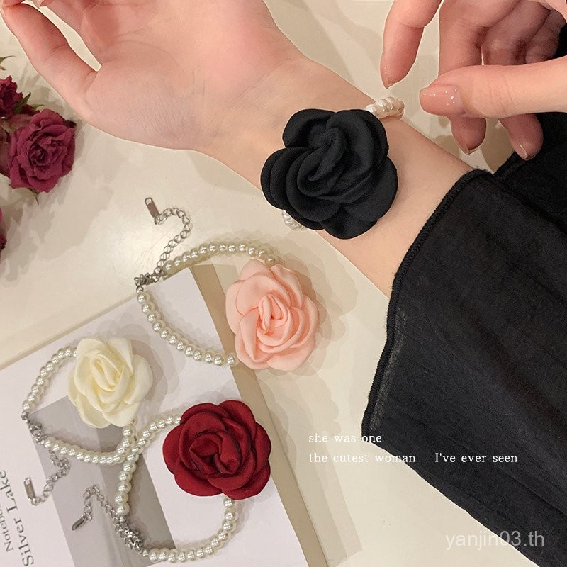 สร้อยคอมุกเทียมสำหรับผู้หญิง ออกแบบใหม่ สไตล์หรูหรา เหมาะสำหรับสวมใส่ในทุกโอกาส RF3O