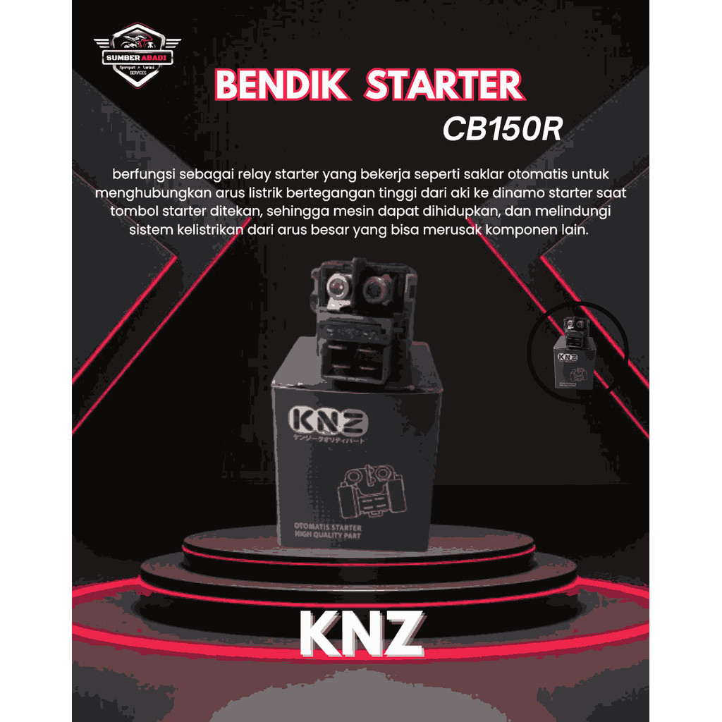 KNZ สตาร์ทเตอร์ Bendik CB150R