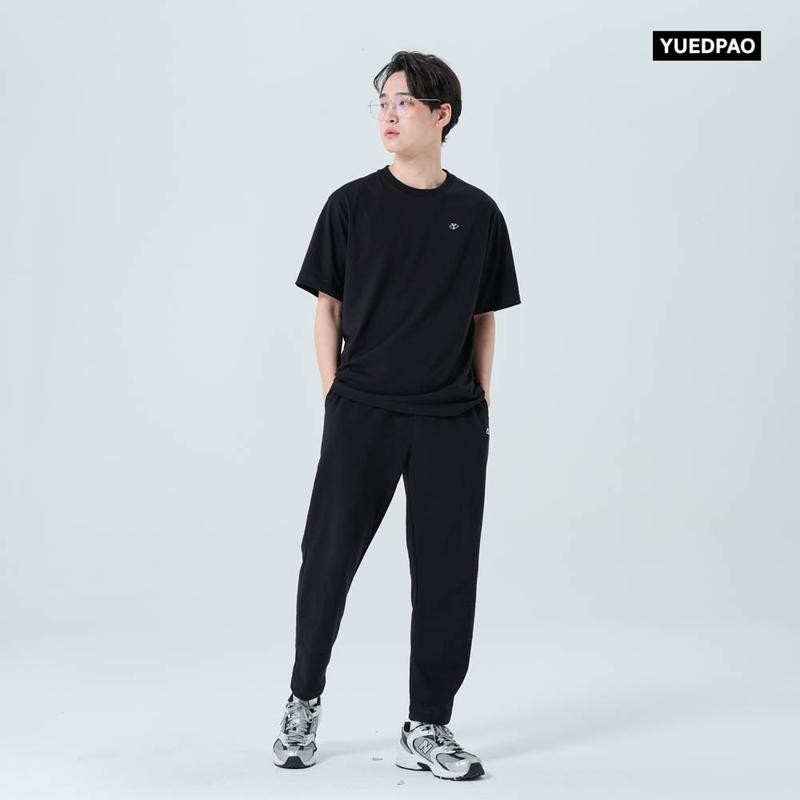 Yuedpao Sweat pants Y Collection ฉลองครบรอบ 5 ปี ผ้าหนายับยากรีดง่าย กางเกงขายาว  ยืดเปล่า