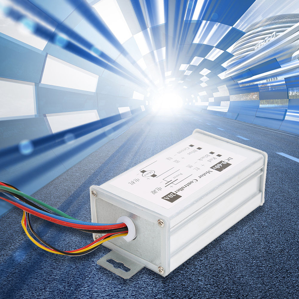 Xguli เมษายน PWM DC มอเตอร์ควบคุมความเร็ว EDable Potentiometer Control Governor แปรงไดร์เวอร์ควบคุมโ