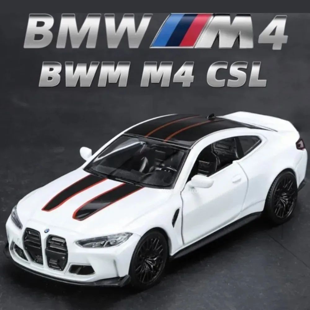 1:36 BMW M2 M4 M4 CSL M5 550I จําลองDiecastโลหะรุ่นรถของเล่นเด็กคอลเลกชันของขวัญ