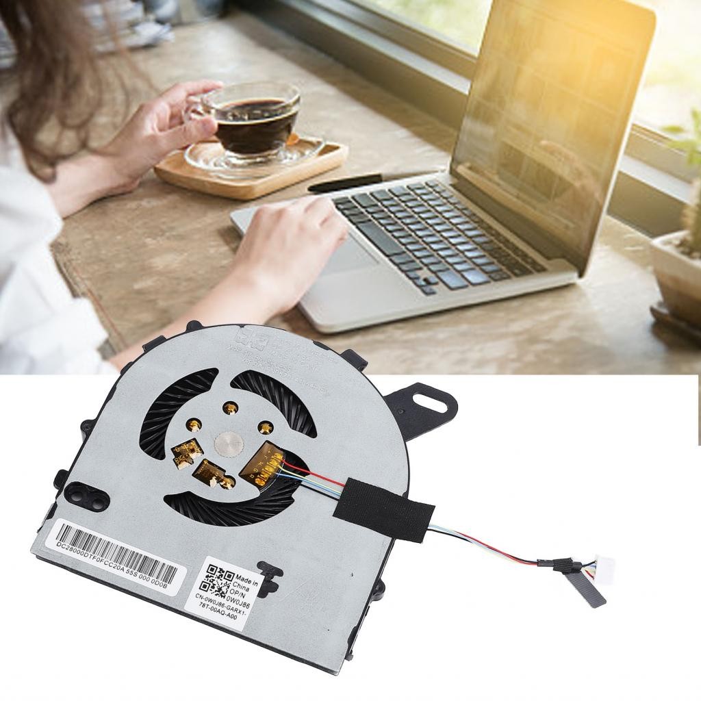 Lemendhk เปลี่ยนพัดลมระบายความร้อน CPU สําหรับ 15 7572 7560 Vostro 5468 5568 0W0J85 4 พินเชื่อมต่อแล