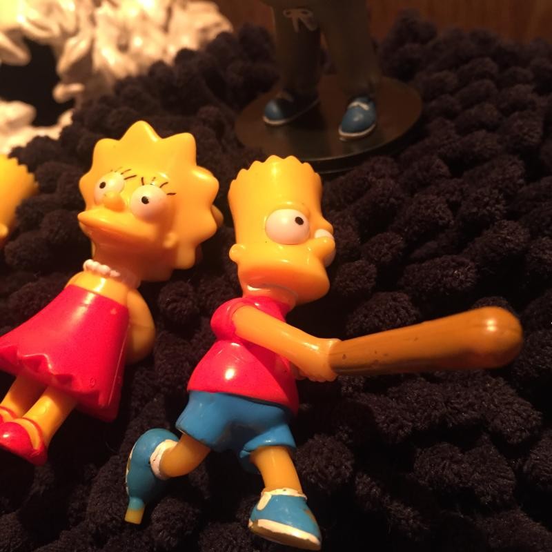 SIMPSONS Simpson Homer Simpson Doll ตกแต่งวัสดุ DIY