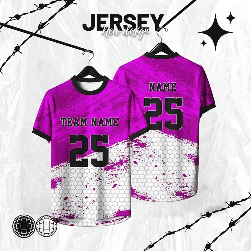 เจอร์ซีย์ผู้ชายออกแบบ2025 แขนสั้นคอปกย้อนยุคเปลี่ยนเต็มวัสดุไมโครไฟเบอร์ ไวรัส เจอร์ซีย์ ไม่จํากัดเพ