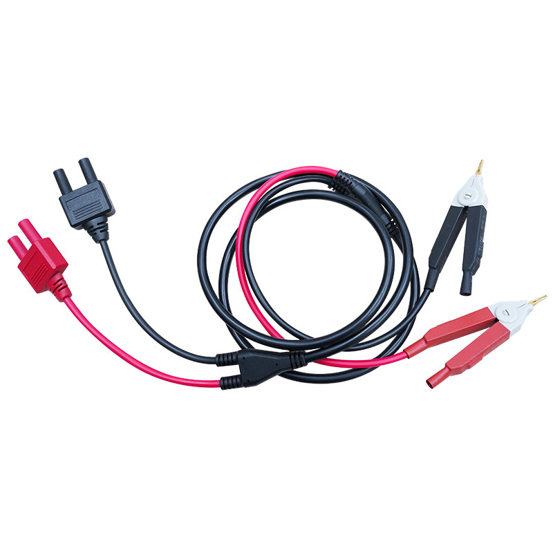 Unique UT-L82 แบตเตอรี่ไมโครมิเตอร์ความต้านทานภายในตะกั่วทดสอบ Celvin