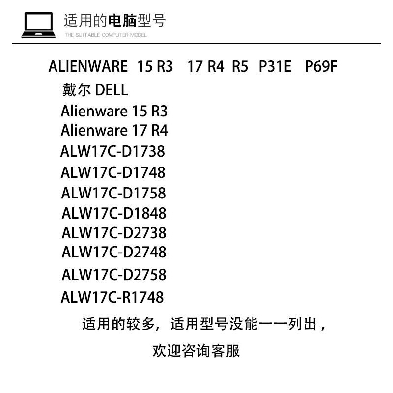 แบตเตอรี่แล็ปท็อป Dell Alien 17 R4 R5 ALIENWARE 15 R3 9NJM1 P31E ดั้งเดิม
