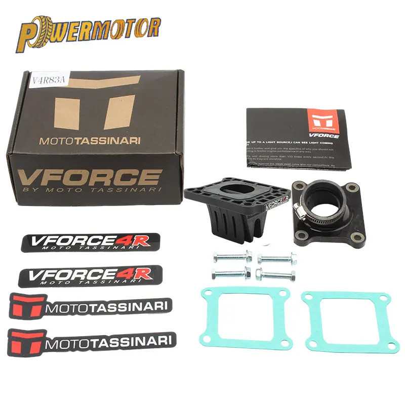 V4R83A-I Reed วาล์วสําหรับ Suzuki RM85 2002-2019 อุปกรณ์เสริมรถจักรยานยนต์พร้อมท่อร่วมไอดี Palheta B