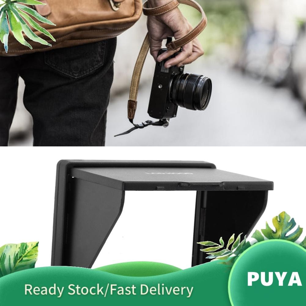 Puya Puya กล้องหน้าจอ LCD Hood บังแดดสำหรับ A7/A7M2/A7R2/A7M3/A9 3.0 นิ้ว Sun Shade และ Protector