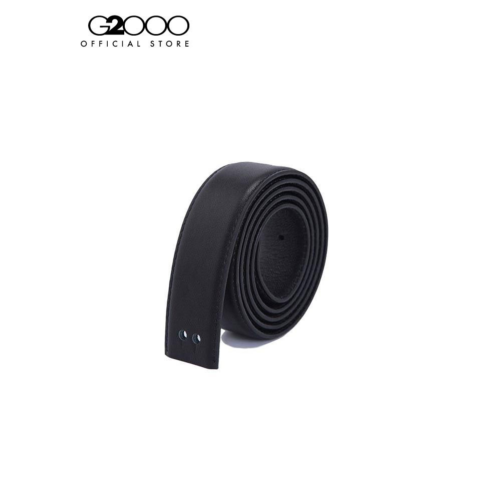 G2000 เข็มขัดหนังแท้ ผู้ชาย รุ่น 3110822099  BLACK
