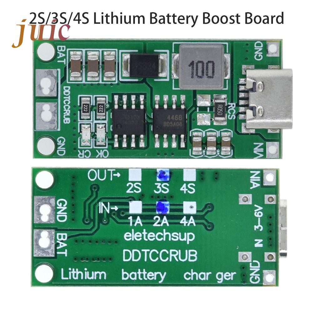 JUICE Boost โมดูล Type-C ถึง 8.4V 12.6V 16.8V ทนทาน 18650 2S 3S 4S