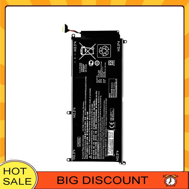 แบตเตอรี่โน๊ตบุ๊คสําหรับ HP Envy 15 15-Ae020tx Tpn-C124 Tpn-C122 807417005 Hstnn-DB7C DB6C 55Wh 4680
