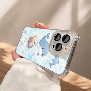 เคสไอโฟน เคส iphone ✨ เคสใสกันกระแทก มุมกันกระแทก 4 มุม โชว์สีเครื่อง ขอบกล้องสูง สำหรับ iPhone 11 12 13 14 15 16 17