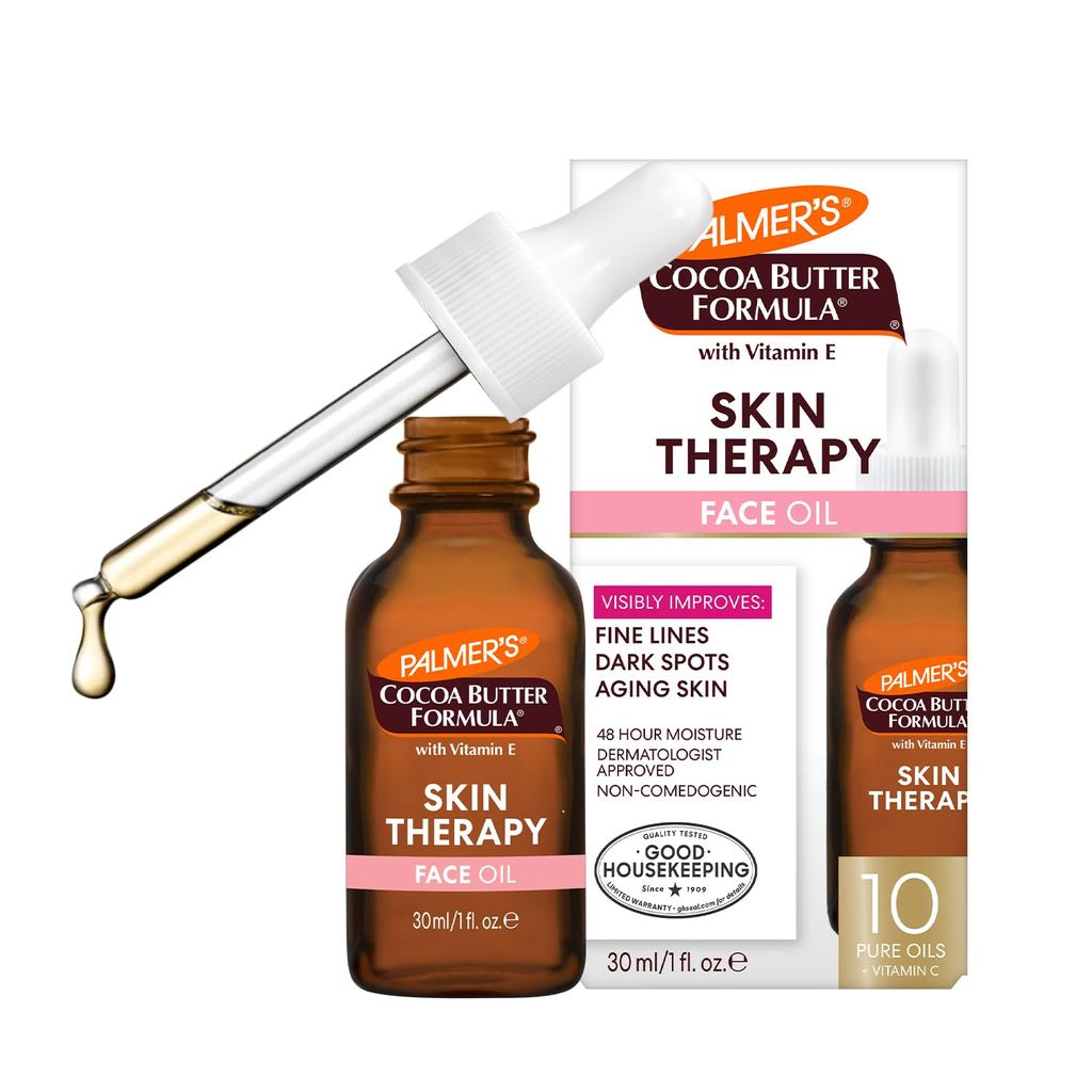 PalmersCocoaButterFormurizingTherapyOilforFacewithVitaminE,C&10PureFacialOilsBlend,RosehipOilน้ําหอม