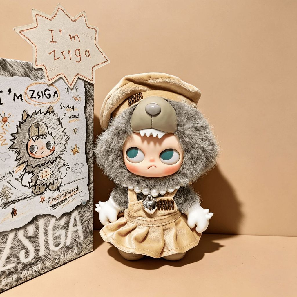 15cm doll Clothes ชุดเดรสน่ารัก สําหรับ imzsiga dimoo Star people