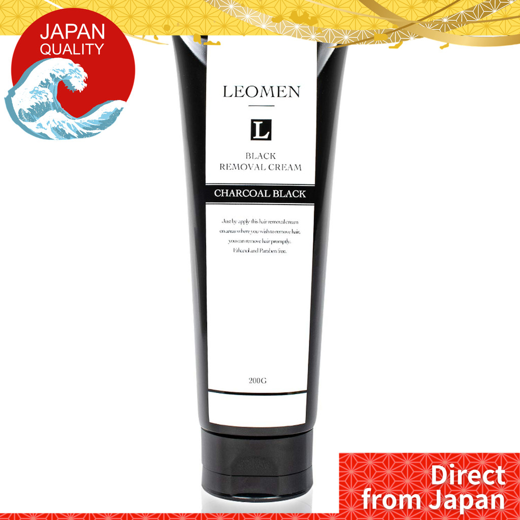 【ส่งตรงจากญี่ปุ่น】LEOMEN ครีมกำจัดขน LEOMEN ครีมกำจัดขน สำหรับผู้ชาย ขนาดใหญ่ 200 กรัม ผลิตภัณฑ์นอกบ