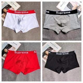 กางเกงบ็อกเซอร์เซ็กซี่ Man Underpants Supreme กางเกงในชายผู้ชายกางเกงบ็อกเซอร์ขนาดใหญ่ Underwea