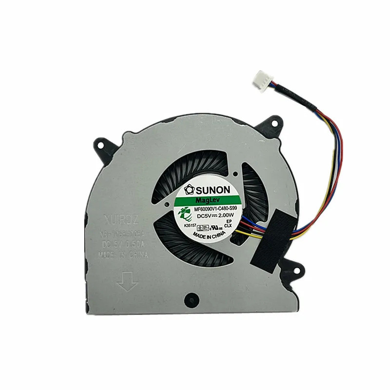 HUI ใหม่ CPU พัดลมระบายความร้อนสําหรับ ASUS N550 N550J N550JK N750 N750JK N750JV G550J G550JK หม้อน้