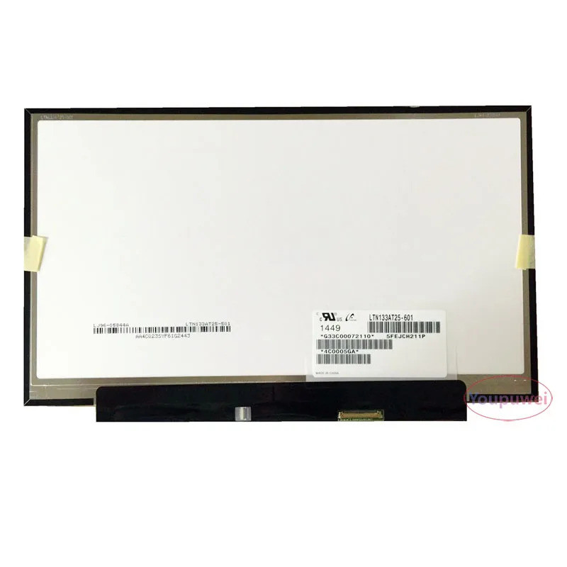แล็ปท็อปหน้าจอ LCD สําหรับ Toshiba R700 Z835 Z830 Z930 Z935 LTN133AT25 601 T01 LP133WH2 TLL4 เปลี่ยน