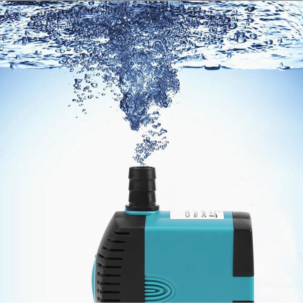 Henye Ultra-Quiet Submersible 3w-25W 220-240V 200L/H-1200L/H 0.5m-2m Fountain Non- Fish Filter สําหร