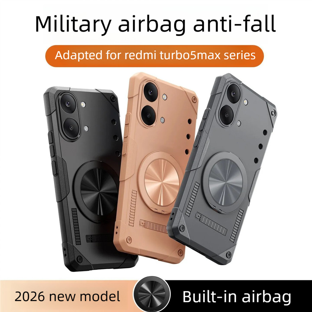หรูหราไร้สายชาร์จขาตั้งแม่เหล็กสําหรับ Xiaomi POCO X7 X8 Pro Max F7 Slim Kickstand กันกระแทกฝาครอบโทรศัพท์