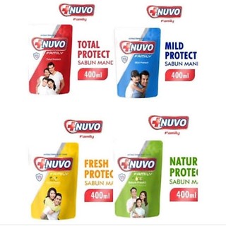 Nuvo Sabun Mandi Pouch 400 ml