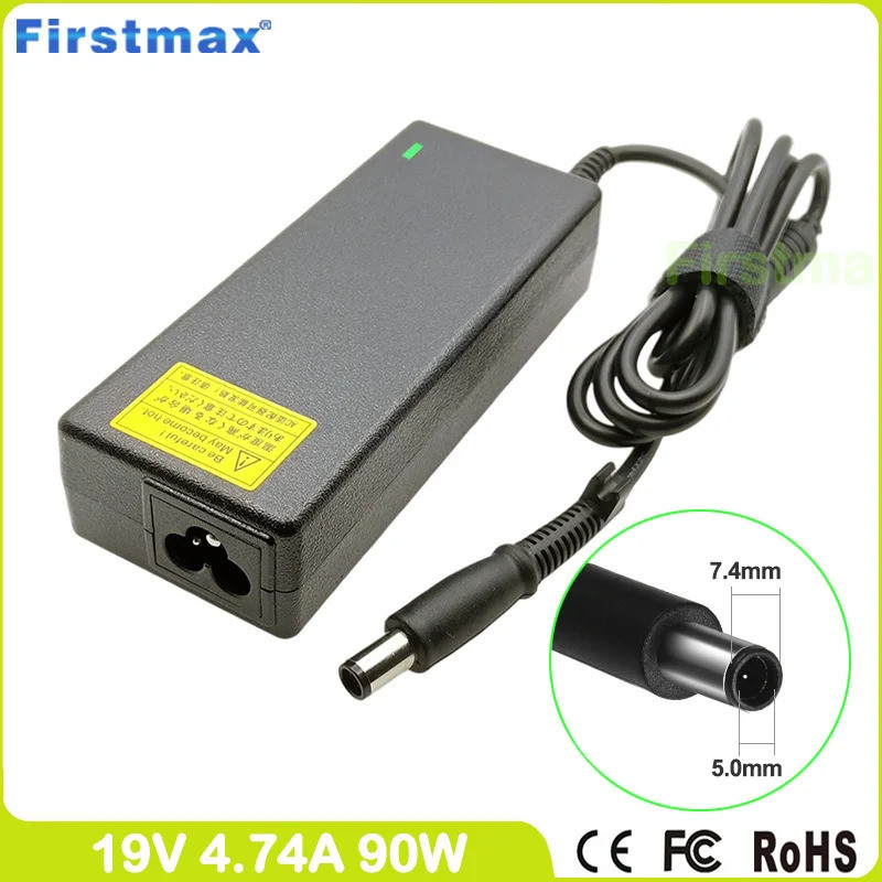อะแดปเตอร์ AC 19V 4.74A 90W 608428-004 608428-014 PA-1900-08HN ที่ชาร์จแล็ปท็อปสําหรับ HP Envy 15-11
