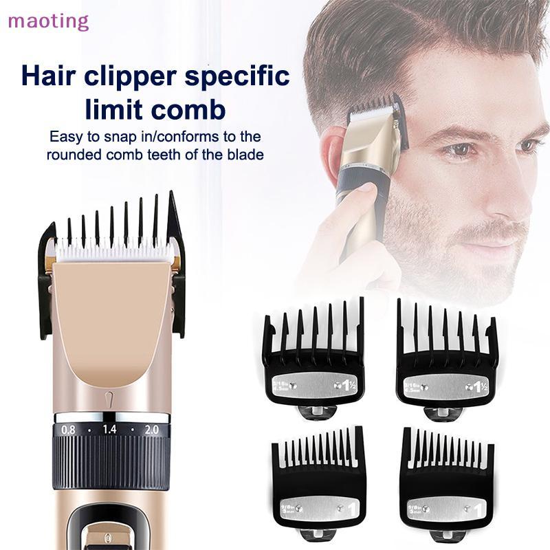[maoying] 2 ชิ้น Hair Clipper Limitb Guide Limitb Trimmer Guards สิ่งที่แนบมา Universal [MT]