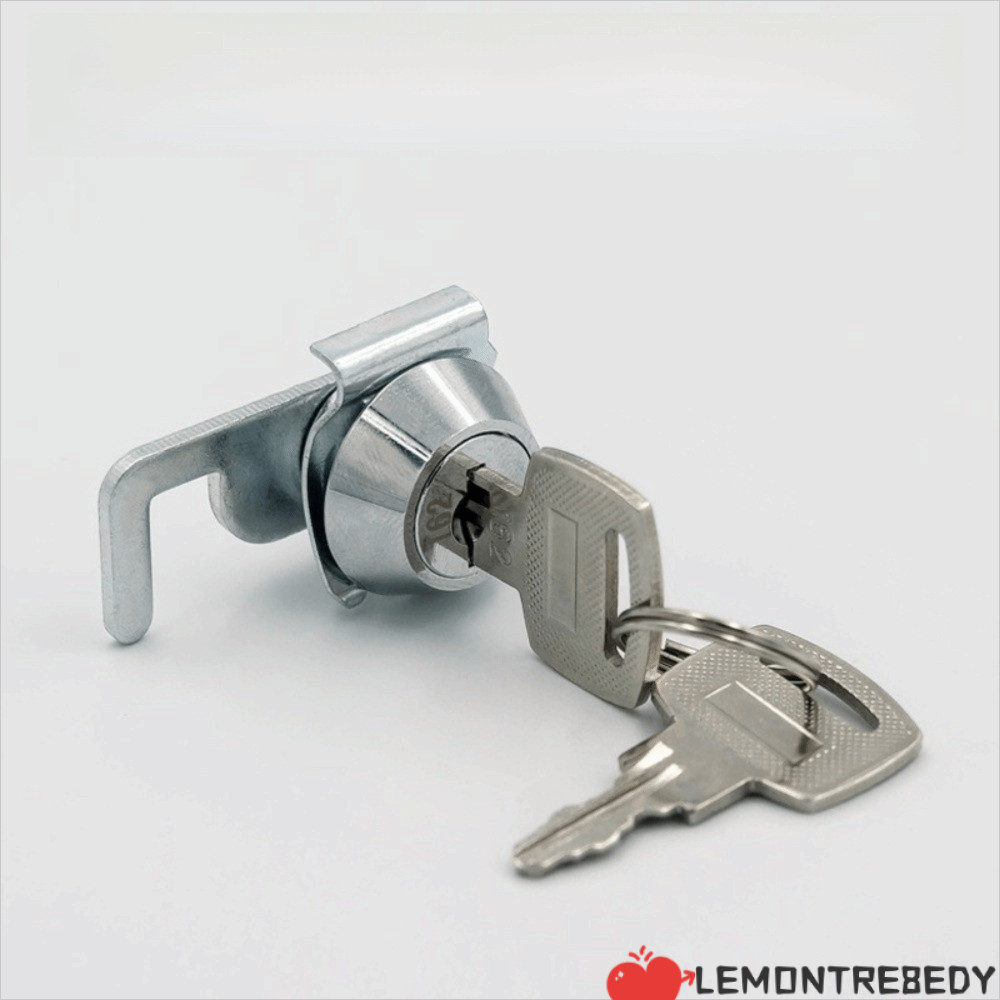 LEMONTRE8EDY Mini Cam Lock พร้อม Quick Clip, Rust-Resistant Easy Replacement Cash Box Locker, Locker