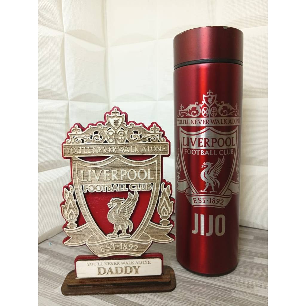 LFC Custom PLAQUE WOOD PLYWOOD STAND UKIR ENGRAVE 3MM พร้อมพัดลมตับ