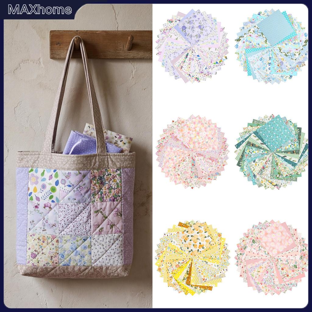 40 ชิ้น Precut ผ้า Patchwork Square 9.84 นิ้วรูปแบบสารพัน Quilting Cotton ผ้า Square SHOPTKC4834