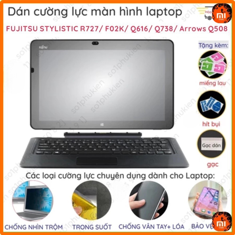 ฟิล์มกันรอยคุณภาพสูงสําหรับ FUJITSU STYLISTIC F02K 10.1" R727 12.5 "ลูกศร Q508 Q616 Q738 Q5010 Q7311