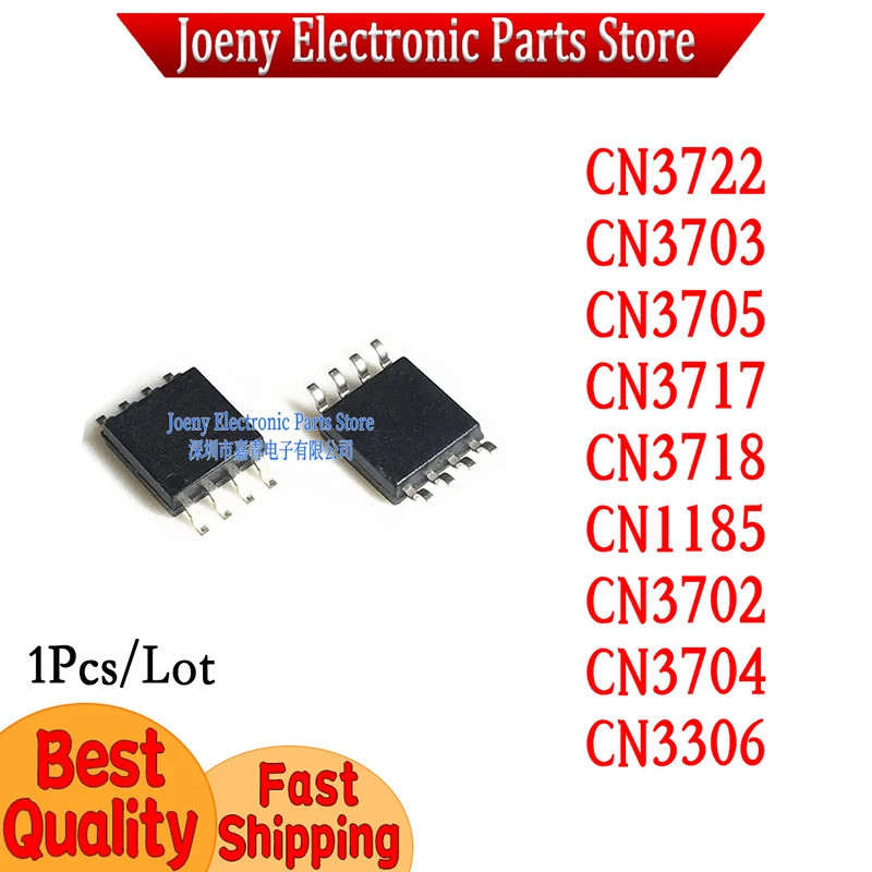 5PCS CN3704 CN3703 CN3306 CN3718 CN3717 CN1185 CN3705 CN3722 CN3702 SOP ชิป ic