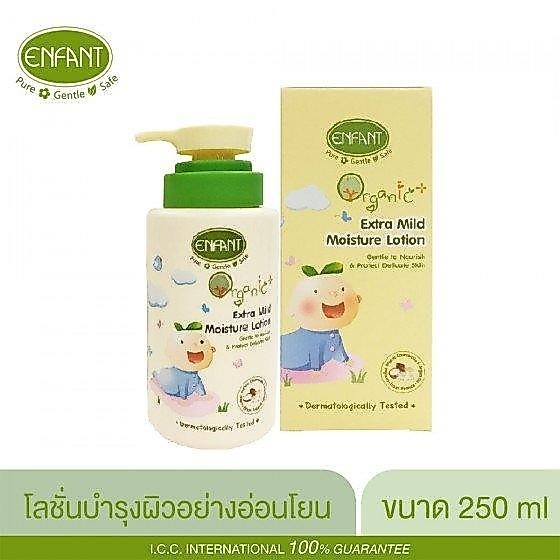 Enfant Organic Extra Mild Moisture Lotion 250ml.