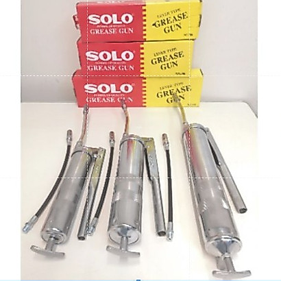 SOLO กระบอกอัดจารบี ขนาด200CC 400CC 600CC พร้อมสายอ่อน และ ก้าน พร้อมใช้งาน ของแท้100% ออกใบกำกับภาษีได้