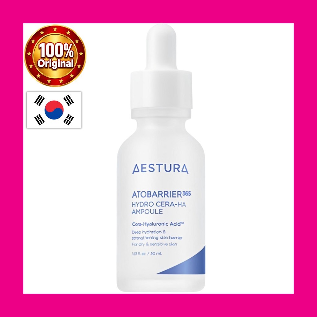 [AESTURA] Atobrier365 Hydro Cera-HA Ampoule, 30ml, 1pc / Korean Ampoule / Moisture Boost by K-TrendH
