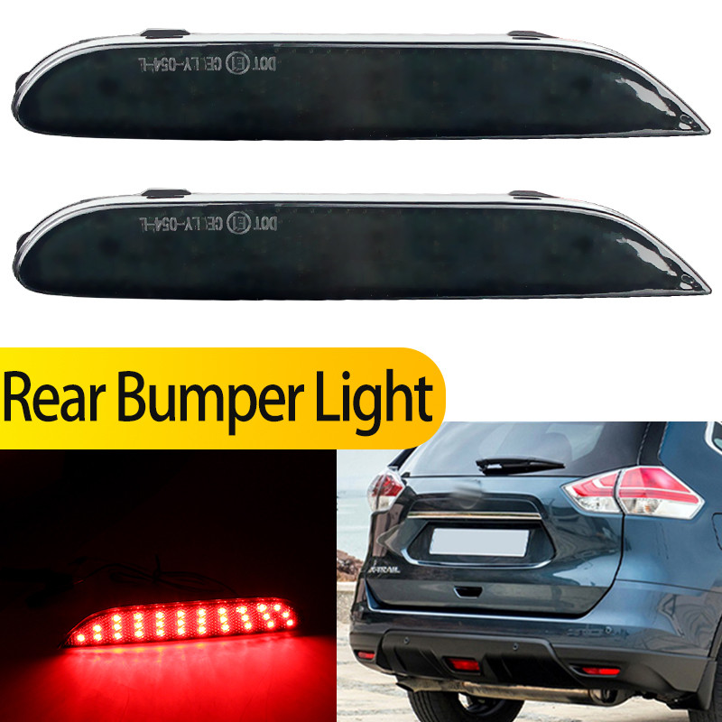 2PCS รถ LED ด้านหลังกันชนหยุดโคมไฟสําหรับ Infiniti JX35 2013-2015 Q50 2014-2017 QX56 QX80 2011-2017 