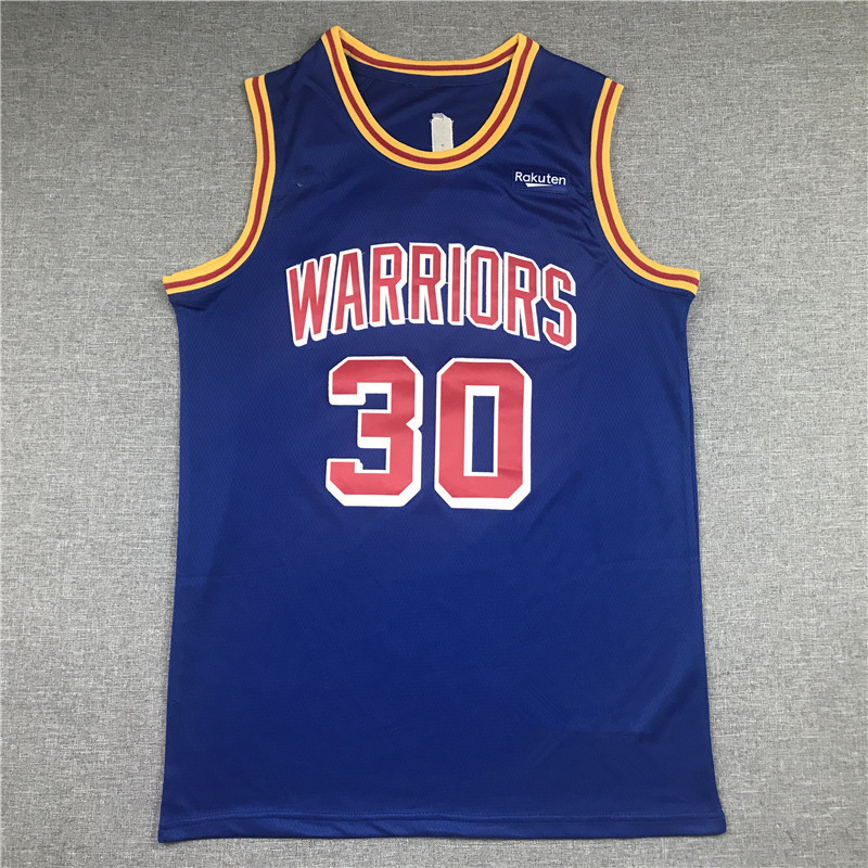 ชุดบาสเก็ตบอลเจอร์ซีย์ Warriors/Golden State Warriors 30 Curry