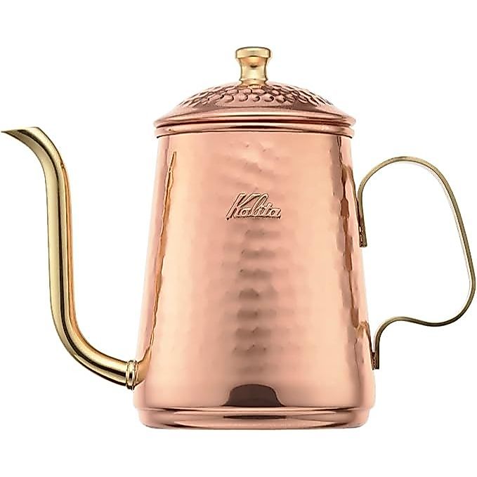 ✅โค้ดลด25% พร้อมส่ง✅ Kalita Tsubame Coffee Pot Copper 600ml กาน้ำ กาแฟ