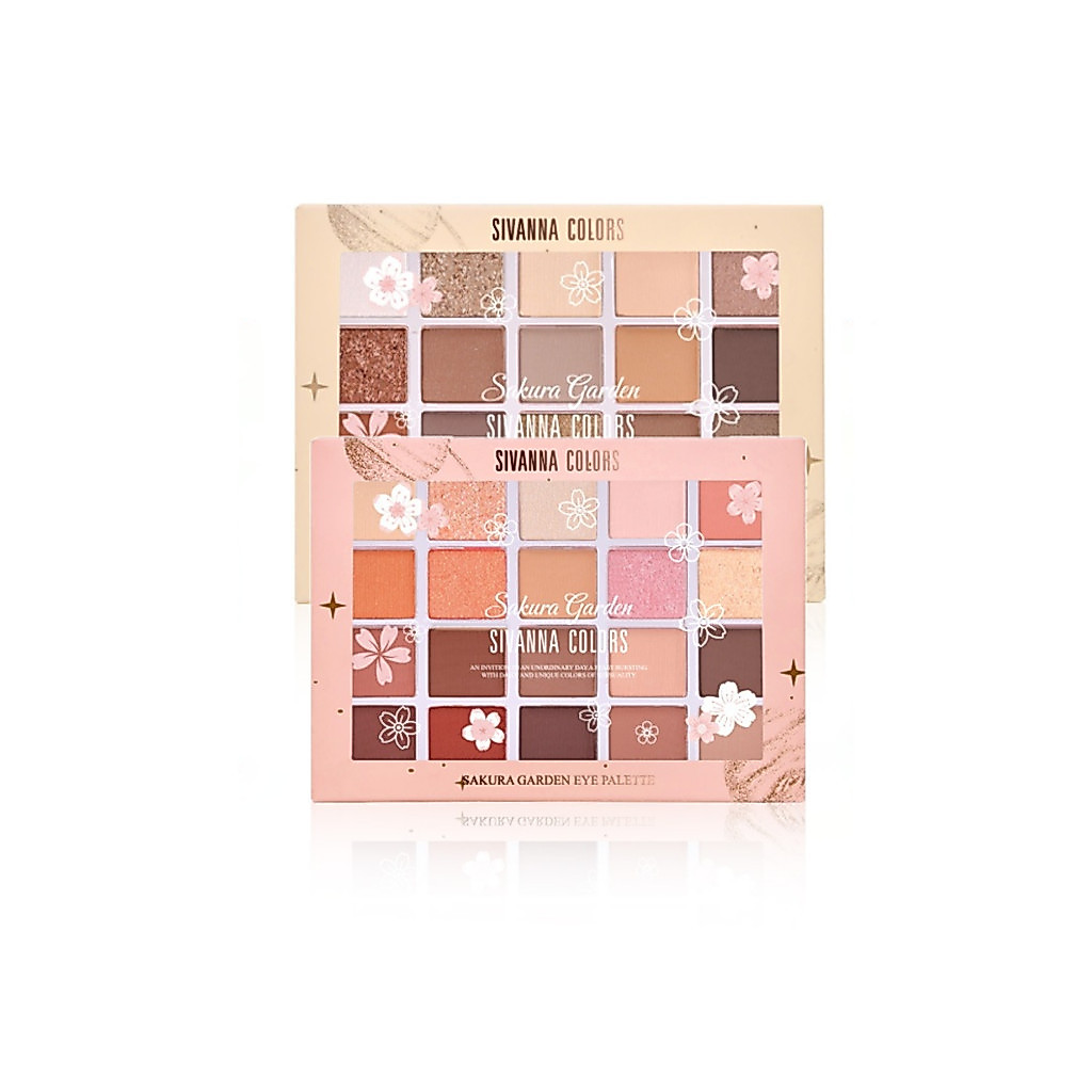 ของแท้·ส่งด่วน·ถูก Sivanna Sakura Garden Eye Palette #HF1012 ซิวานน่า ซากุระ การ์เด้น อายแชโดว์ พาเลท x 1 ชิ้น dayse