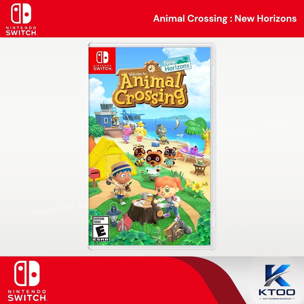 ANIMAL CROSSING📍(มือ1,มือ2) (Nintendo Switch) Animal Crossing : New Horizons (US/EUR/ASIA/JP) สินค้าพร้อมจัดส่ง