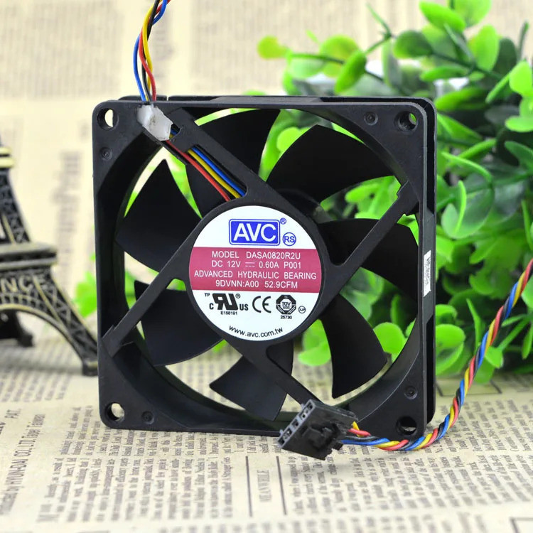 เหมาะสําหรับ Dell Optiplex 790 990 SFF พัดลมแชสซีด้านหลัง DASA0820R2U 0725Y7 4 สาย