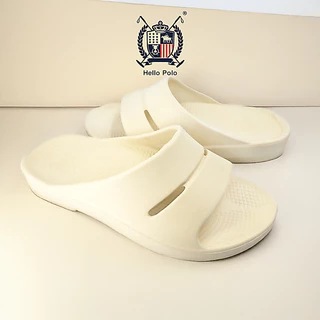 Hello Polo รุ่น HP8001 รองเท้าสำหรับผู้หญิง ผู้ชาย รองเท้าสุขภาพ รองเท้าแตะลําลอง รองเท้ายางeva พื้นนุ่ม กันลื่น