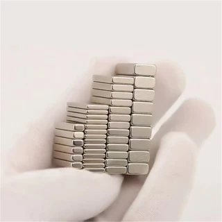 [พร้อมส่ง] แม่เหล็กแรงดูดสูง ทรงสี่เหลี่ยม แม่เหล็กนีโอไดเมียม แม่เหล็กแรงสูง Neodymium Magnet ราคา5ชิ้น และ 10ชิ้น