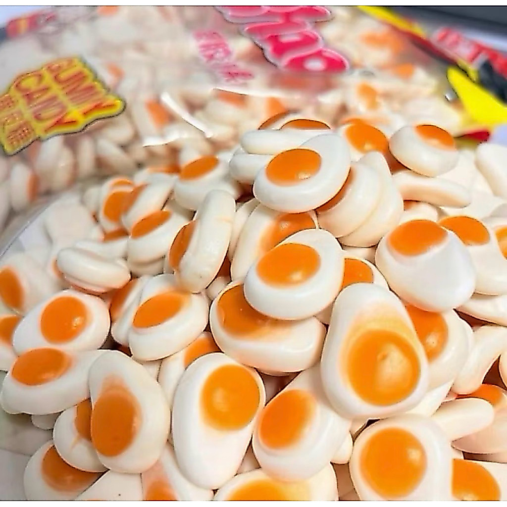 เยลลี่ไข่ดาว Lechao “เปรี้ยว” ขนาด 1 กิโลกรัม