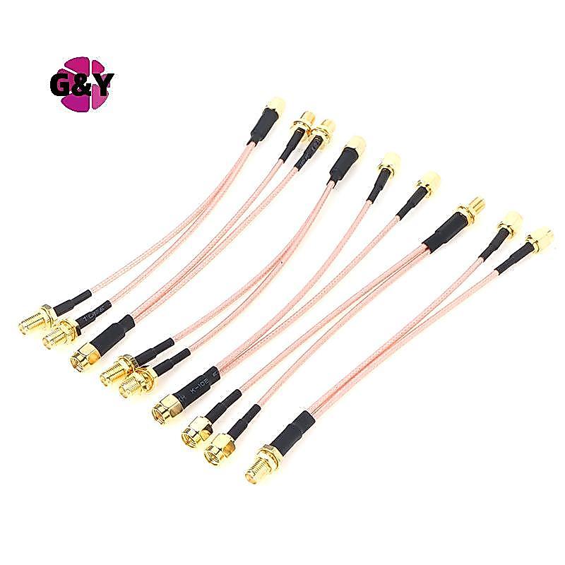 G&Y SMA ถึง 2X SMA ชายหญิง Y ประเภท Splitterbiner Jumper Cable Pigtail