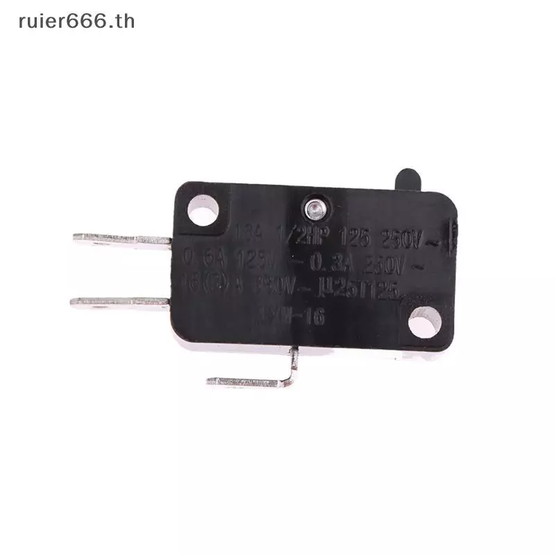 # ruiier # -103 Micro Switch 16A 250V ปกติ Close Switch 3 Pin Micro Switch สําหรับเตาอบไมโครเวฟประตูเครื่องซักผ้าหม้อหุงข้าว.