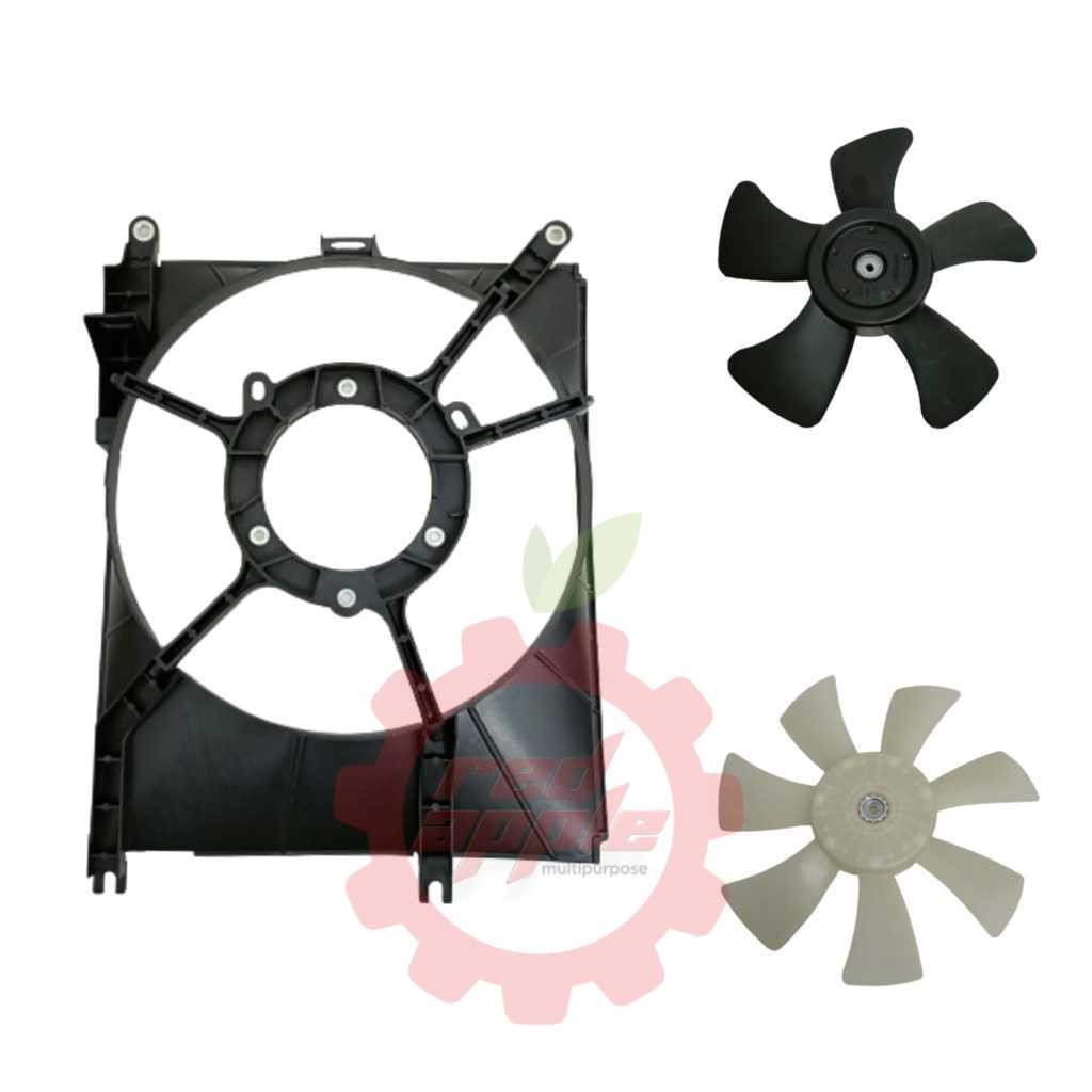 DENSO BIG MOTOR - Perodua Viva & Myvi 2005-2011 หม้อน้ํา High Speed Fan Guard / 5 FAN BLADE / 7 FAN 