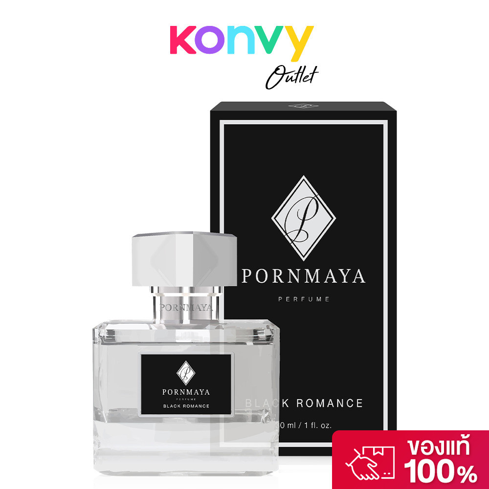 Pornmaya Black Romance 30ml น้ำหอมพรมายาผู้ชาย.