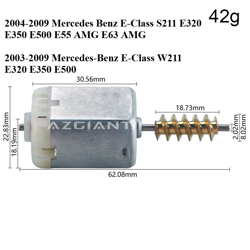 รถTrunkล็อคมอเตอร์สําหรับMercedes Benz E-Class S211 E320 E350 E500 E55 AMG E63 AMG W211 E320 E350 E5