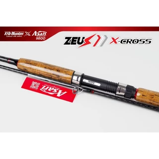 คันเบ็ด PROHUNTER x ASARI ZEUS X-CROSS 8-16 LB คันสปิ๋วปลาเกล็ด ตีตระกร้อเล็กปลานิล
